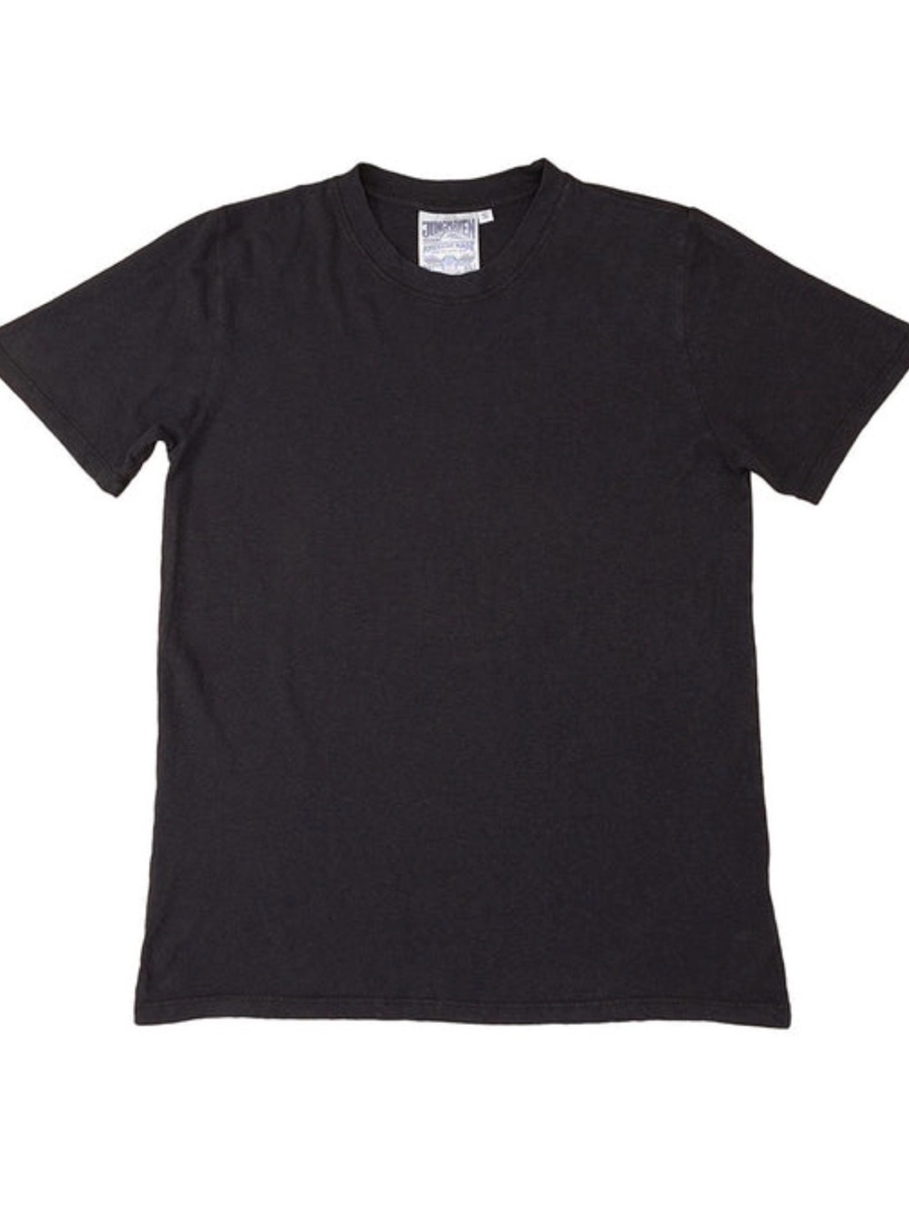 Jungmaven Black Short Sleeve Crewneck Jung Tee - Classic Fit